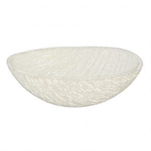 Buffet Serving Bowls - Buffet Serveware | MyGlassStudio - Side View