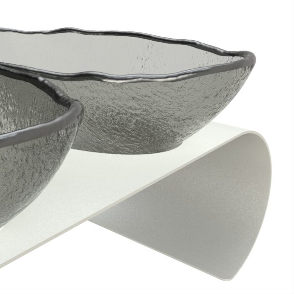 Serving Bowl With Stand - Serving Stands | MyGlassStudio - Detail View