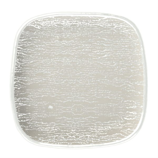 Square Tapas Plates - Side Plates | MyGlassStudio - 3/4 View