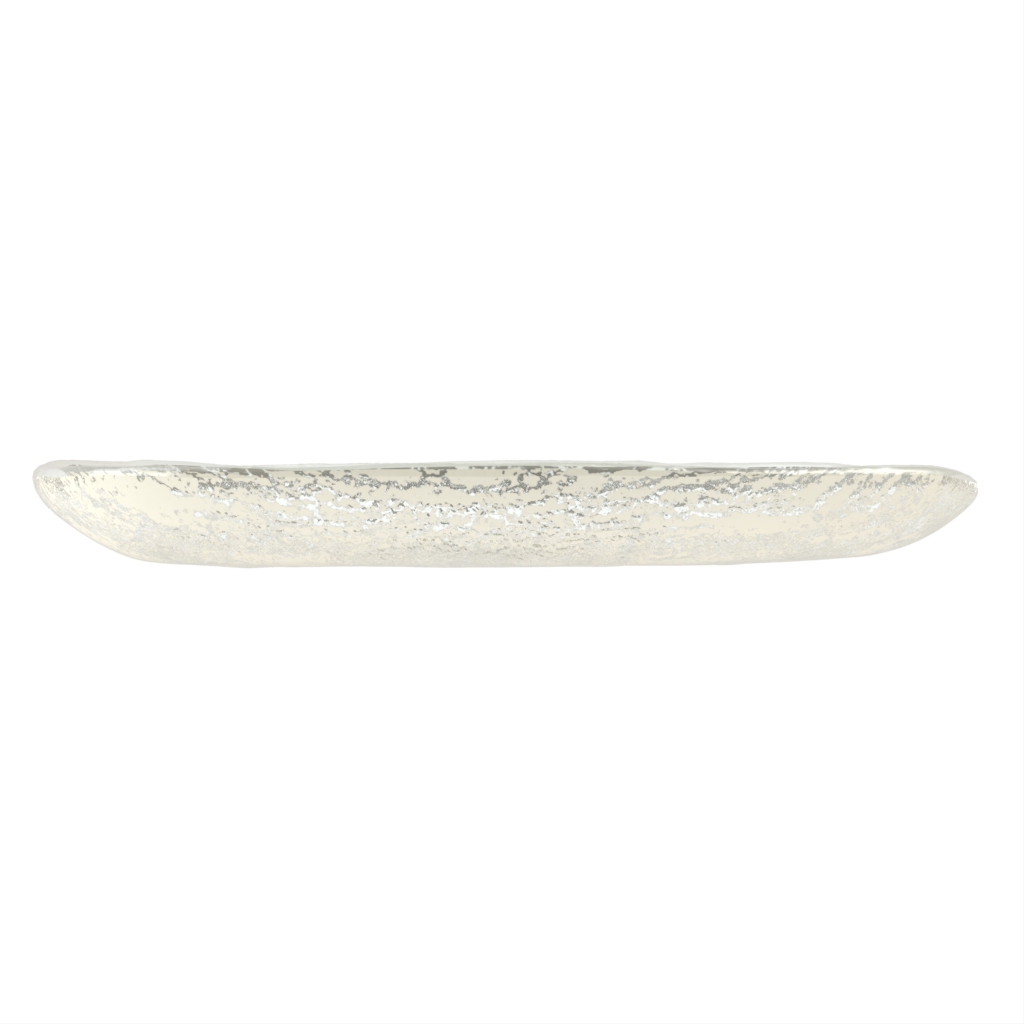 Square Tapas Plates - Side Plates | MyGlassStudio - Side View
