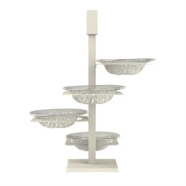 Appetizer Serving Set - Serving Dishes | MyGlassStudio - Side View