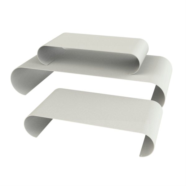 Buffet Risers - Buffet Stands | MyGlassStudio - 3/4 View