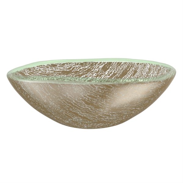 Deep Cereal Bowls - Restaurant Bowls | MyGlassStudio - Side View