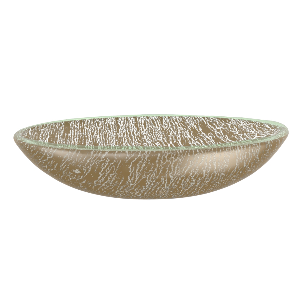 Deep Glass Bowls - Restaurant Bowls | MyGlassStudio - Side View