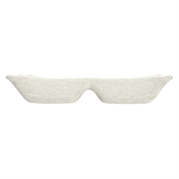 Double Nut Bowl - Snacks Serveware | MyGlassStudio - Side View