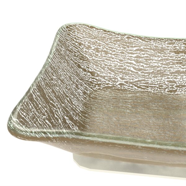 Double Nut Bowl - Snacks Serveware | MyGlassStudio - Detail View