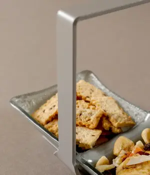 Double Nut Bowl - Snacks Serveware | MyGlassStudio