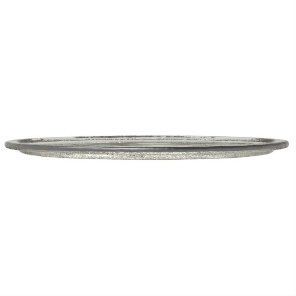 Extra Large Serving Platter - Buffet Serveware|MyGlassStudio - Side View