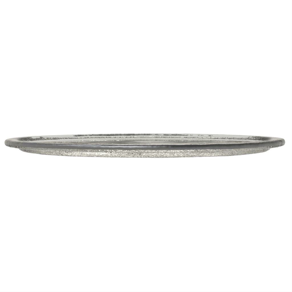 Extra Large Serving Platter - Buffet Serveware|MyGlassStudio - Side View
