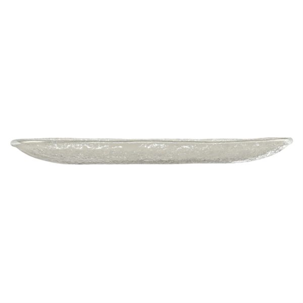 Glass Appetizer Plates - Side Plates | MyGlassStudio - Side View