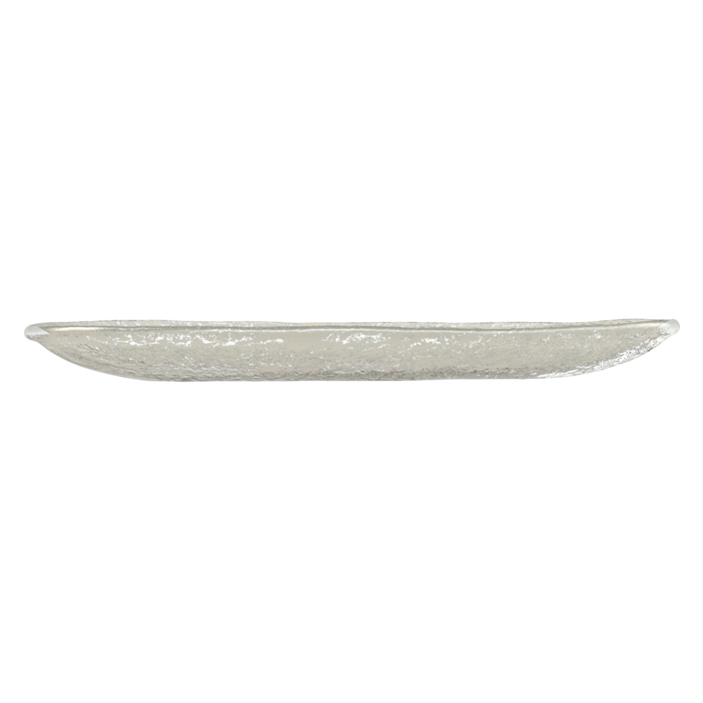 Glass Appetizer Plates - Side Plates | MyGlassStudio - Side View
