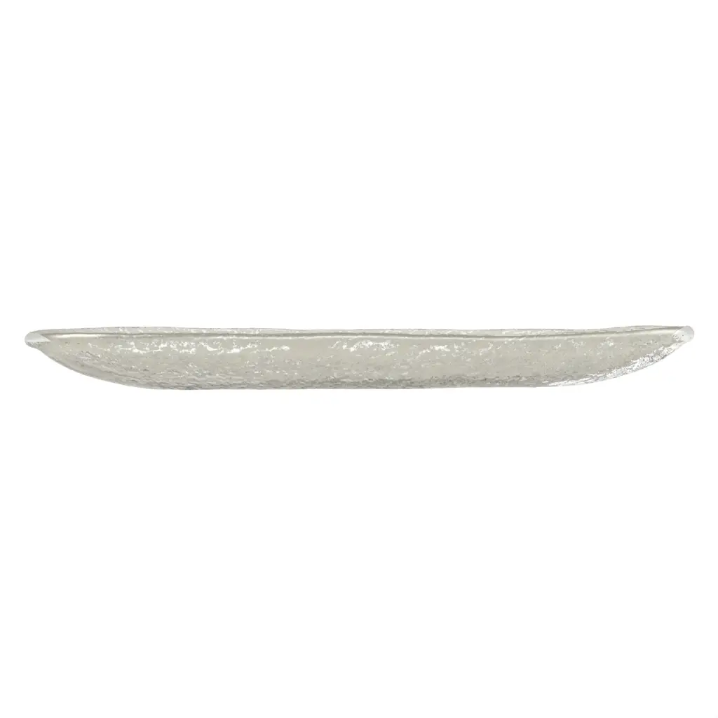Glass Appetizer Plates - Side Plates | MyGlassStudio - Side View
