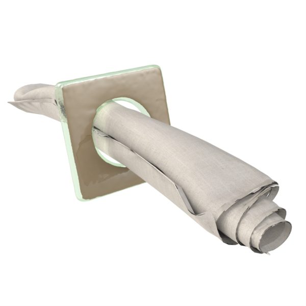 Glass Napkin Rings - Dining Table Setting | MyGlassStudio - 3/4 View