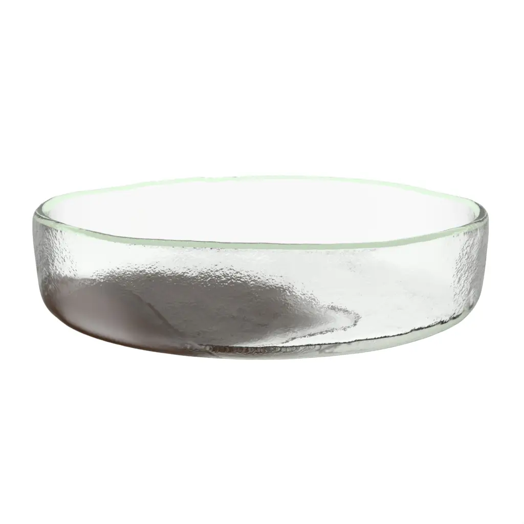 Glass Serving Bowls - Buffet Serveware | MyGlassStudio - Side View