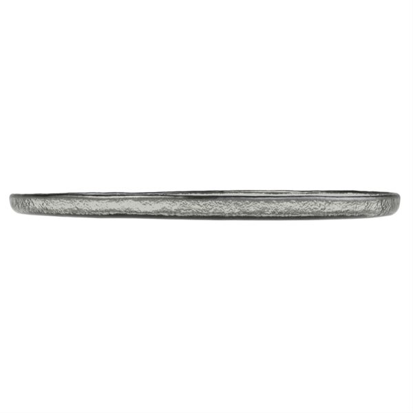 Glass Serving Platter - Buffet Serveware | MyGlassStudio - Side View