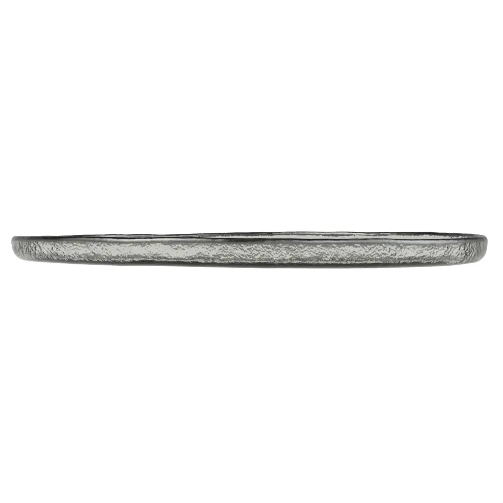 Glass Serving Platter - Buffet Serveware | MyGlassStudio - Side View