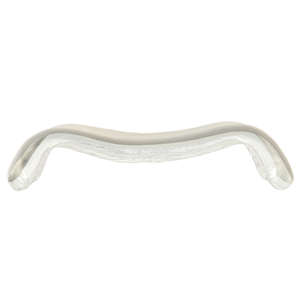 Japanese Chopstick Rest - Dining Table Setting | MyGlassStudio - Side View