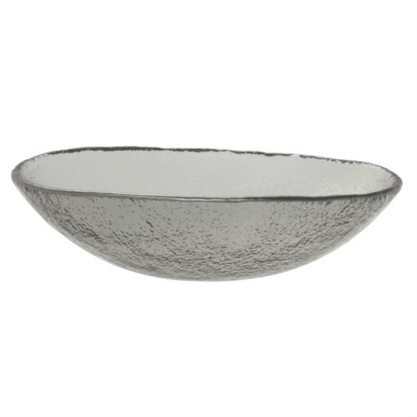 Large Display Bowl - Buffet Serveware | MyGlassStudio - 3/4 View