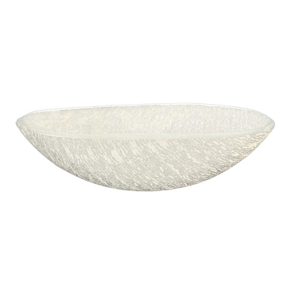 Large Display Bowl - Buffet Serveware | MyGlassStudio - 3/4 View