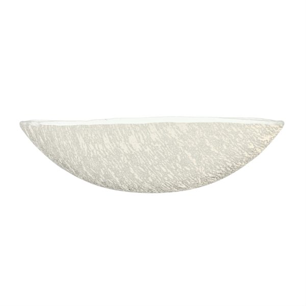 Large Display Bowl - Buffet Serveware | MyGlassStudio - Side View