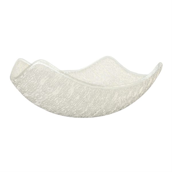 Large Display Bowl - Buffet Serveware | MyGlassStudio - 3/4 View