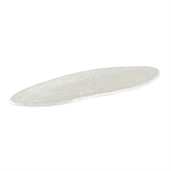 Large Glass Serving Platters - Buffet Serveware | MyGlassStudio - 3/4 View