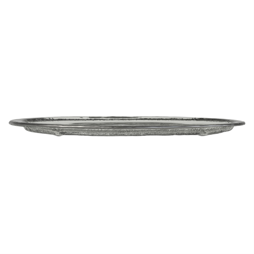 Large Serving Platters - Buffet Serveware | MyGlassStudio - Side View