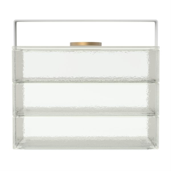 Luxury Picnic Set - Specialty Serveware | MyGlassStudio - Side View