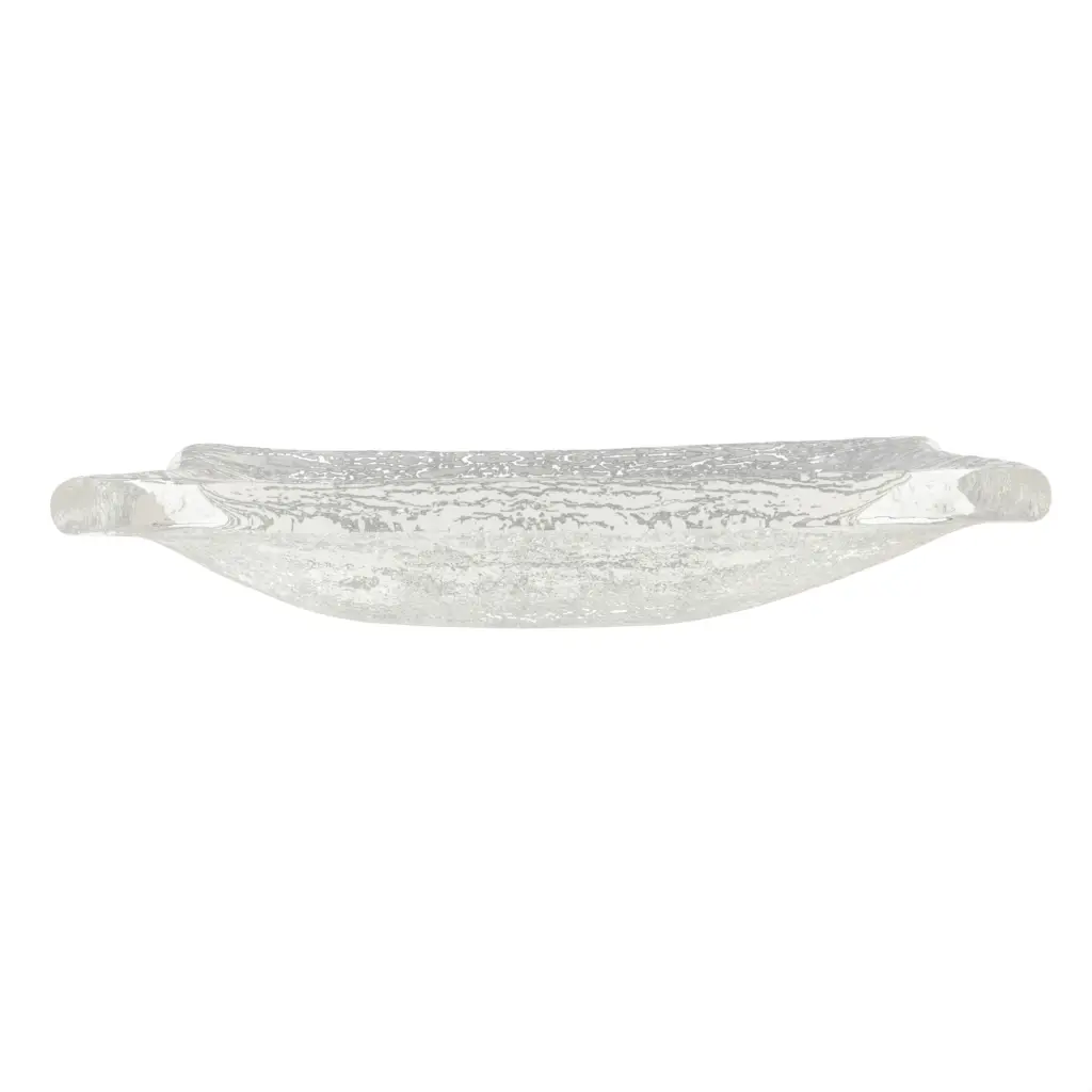 Mini Appetizer Plates - Catering Serveware | MyGlassStudio - Side View