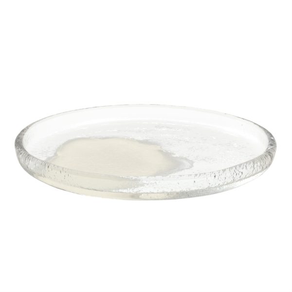 Modern Appetizer Plates - Side Plates | MyGlassStudio - 3/4 View