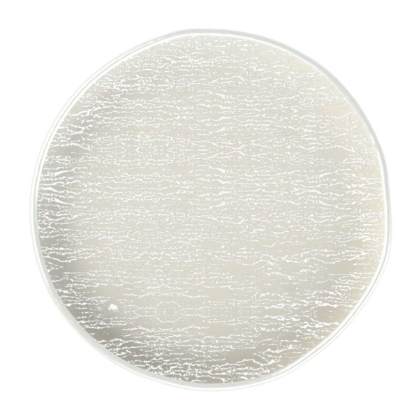 Modern Salad Plates - Side Plates | MyGlassStudio - 3/4 View