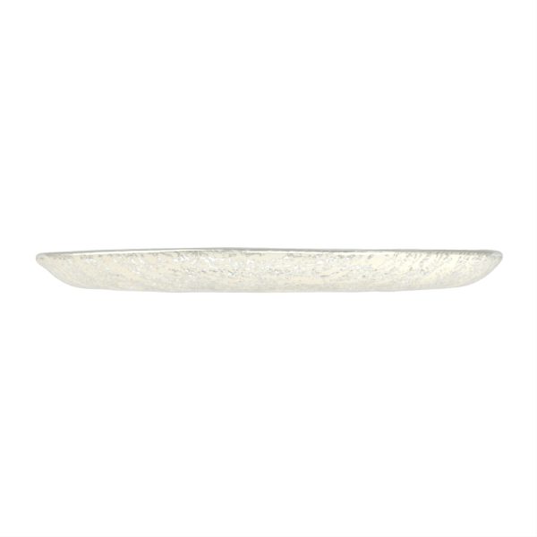 Modern Salad Plates - Side Plates | MyGlassStudio - Side View