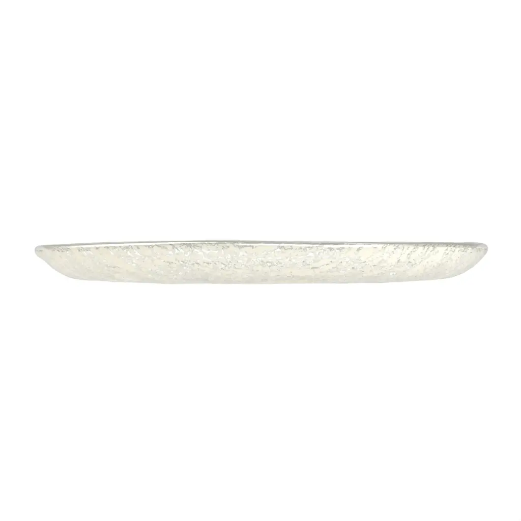 Modern Salad Plates - Side Plates | MyGlassStudio - Side View