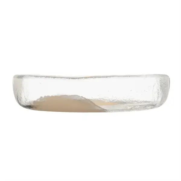 Olive Dish - Snacks Serveware | MyGlassStudio - Side View