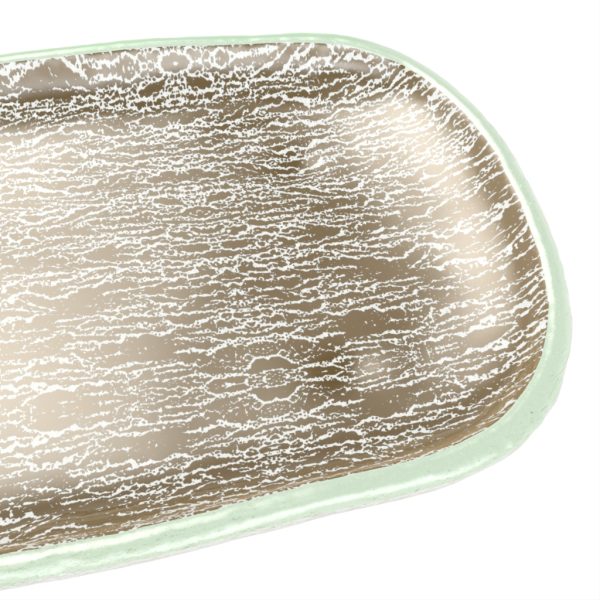 Oval Appetizer Plates - Side Plates | MyGlassStudio - Detail View