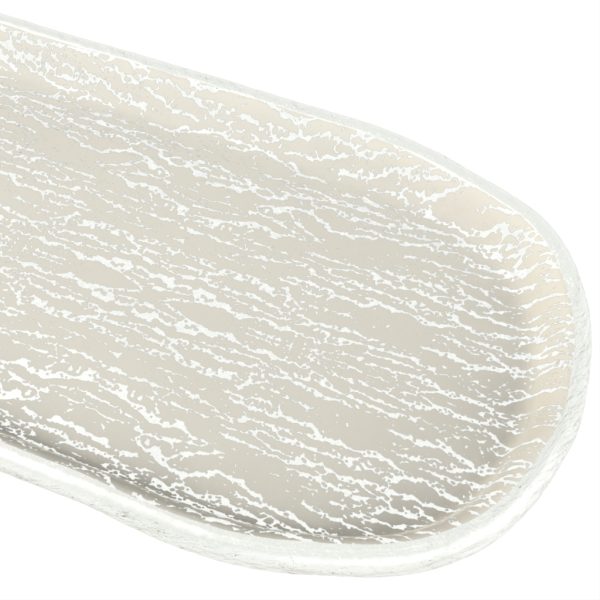 Oval Serving Platter - Buffet Serveware | MyGlassStudio - Detail View