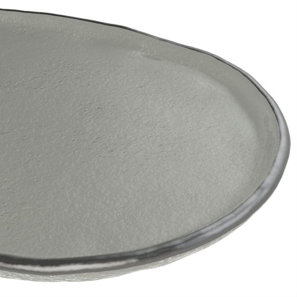 Oval Serving Platter - Buffet Serveware | MyGlassStudio - Detail View