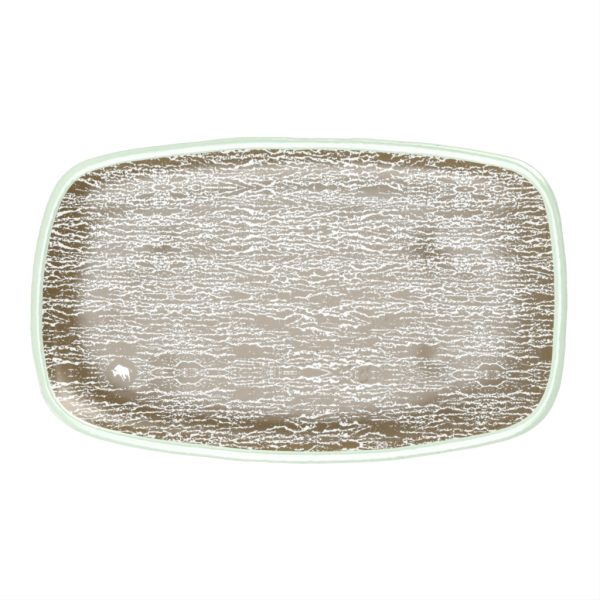 Oval Side Plates - Oblong Plates & Bowls | MyGlassStudio - 3/4 View