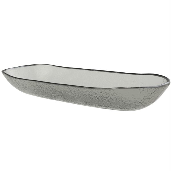 Oversized Glass Bowl - Buffet Serveware | MyGlassStudio - 3/4 View