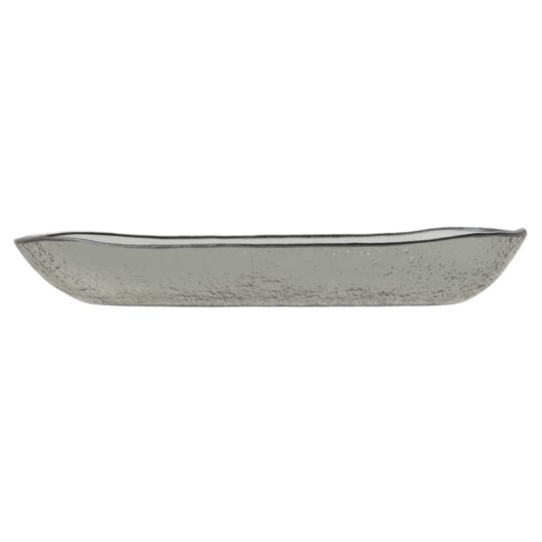 Oversized Glass Bowl - Buffet Serveware | MyGlassStudio - Side View