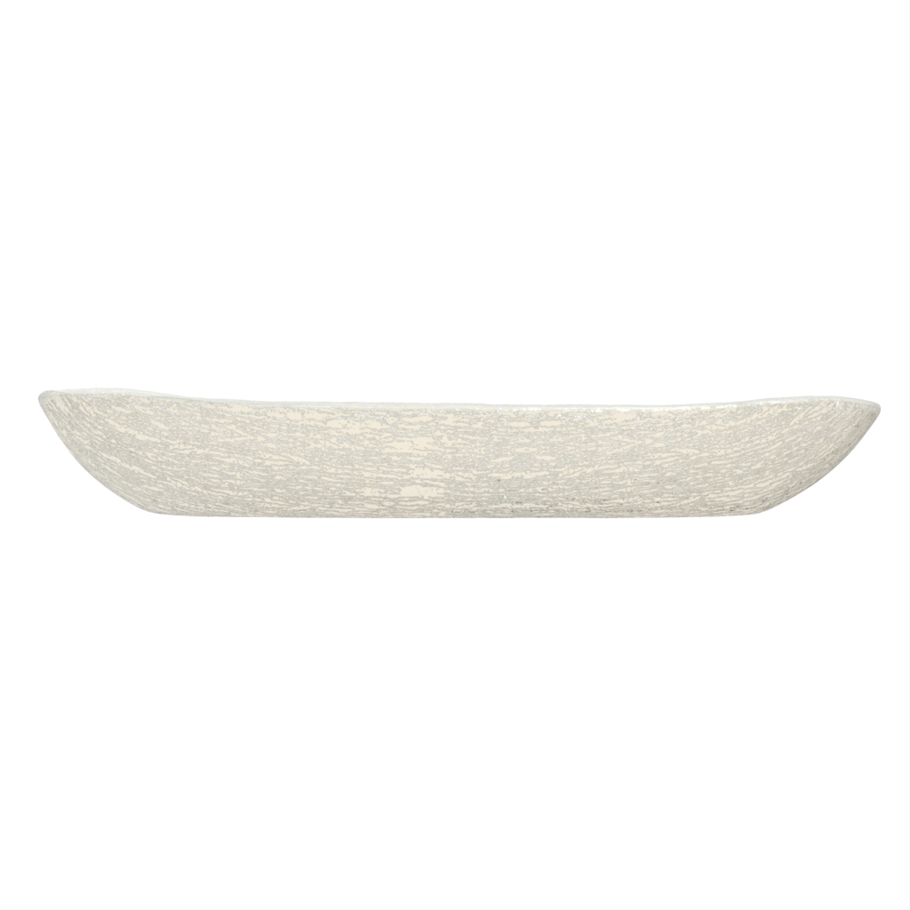 Oversized Glass Bowl - Buffet Serveware | MyGlassStudio - Side View