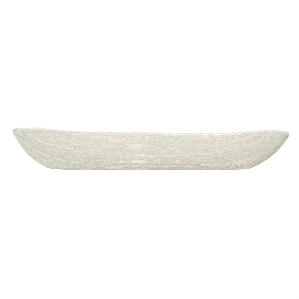 Oversized Glass Bowl - Buffet Serveware  | MyGlassStudio - Side View