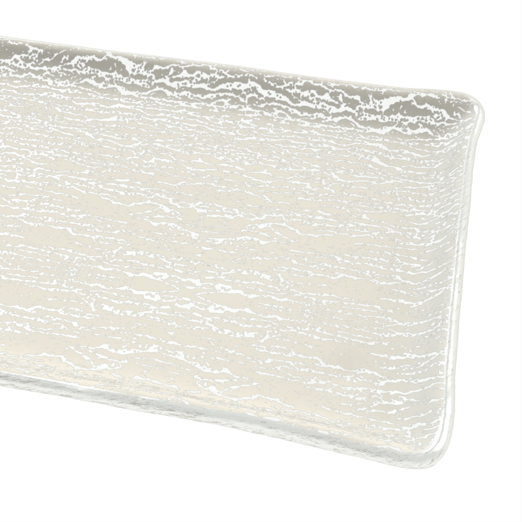 Rectangular Platter - Buffet Serveware | MyGlassStudio - Detail View
