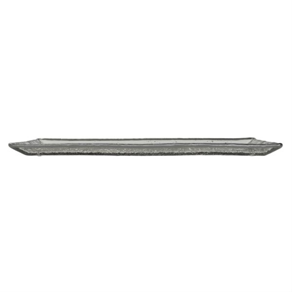 Rectangular Serving Platter - Buffet Serveware | MyGlassStudio - Side View