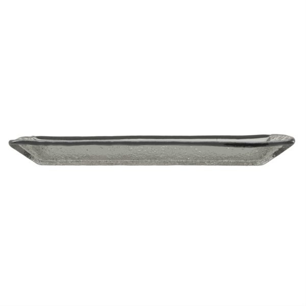 Rectangular Serving Platter - Buffet Serveware | MyGlassStudio - Side View