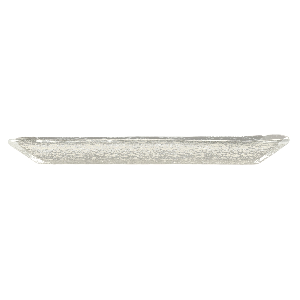 Rectangular Serving Platter - Buffet Serveware | MyGlassStudio - Side View