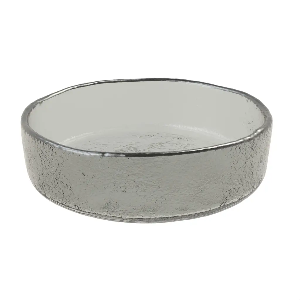 Shallow Bowl - Restaurant Bowls | MyGlassStudio - Side View