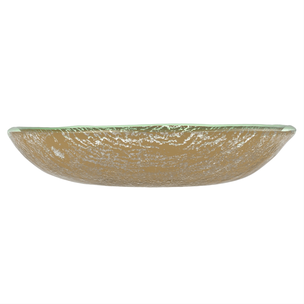 Tapas Plates - Side Plates | MyGlassStudio - Side View