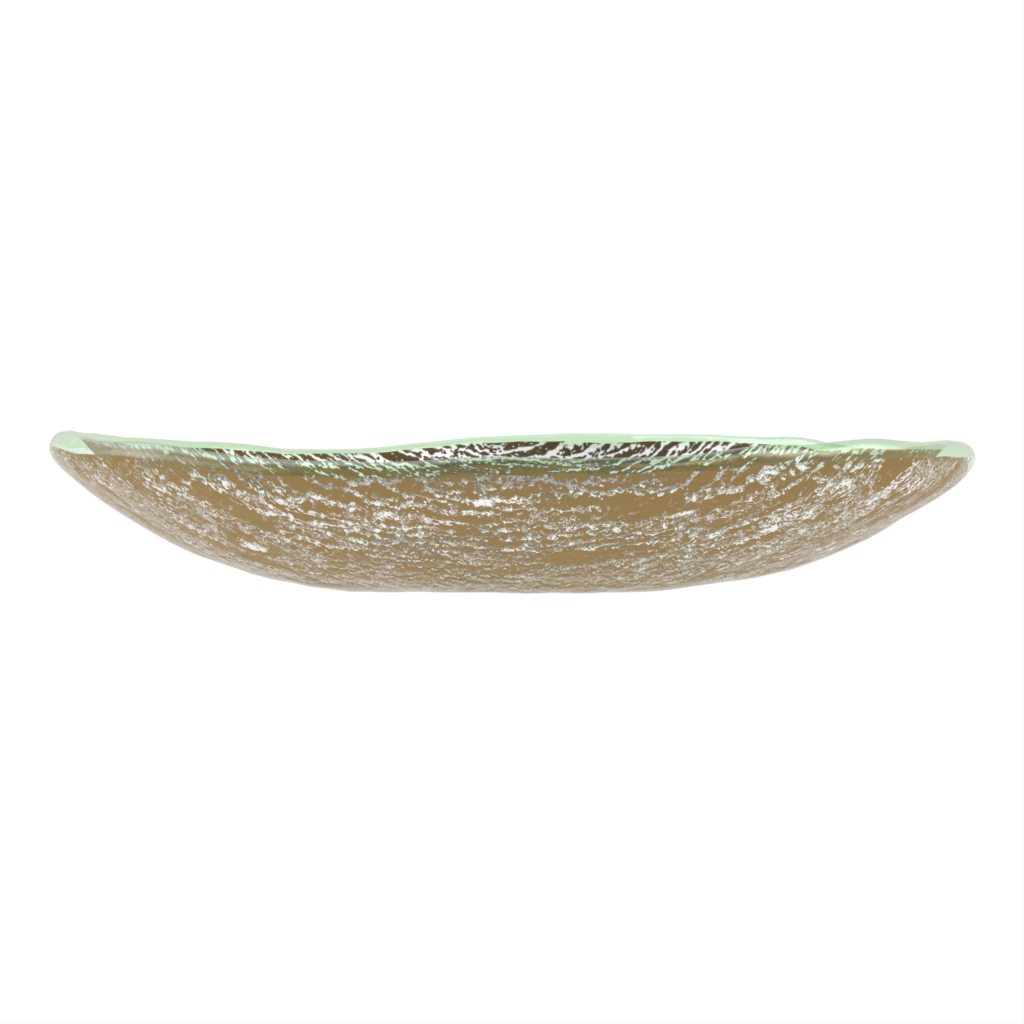 Tapas Serving Dishes - Side Plates | MyGlassStudio - Side View