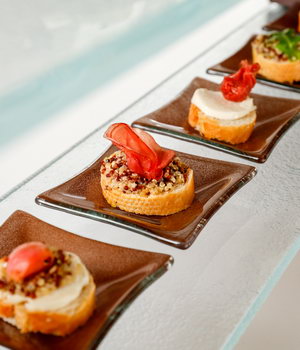 Tasting Plates - Catering Serveware | MyGlassStudio